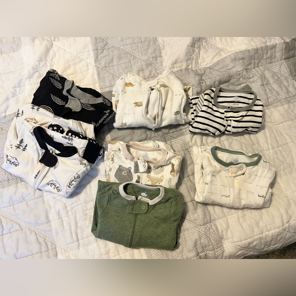 Infant footie bundle